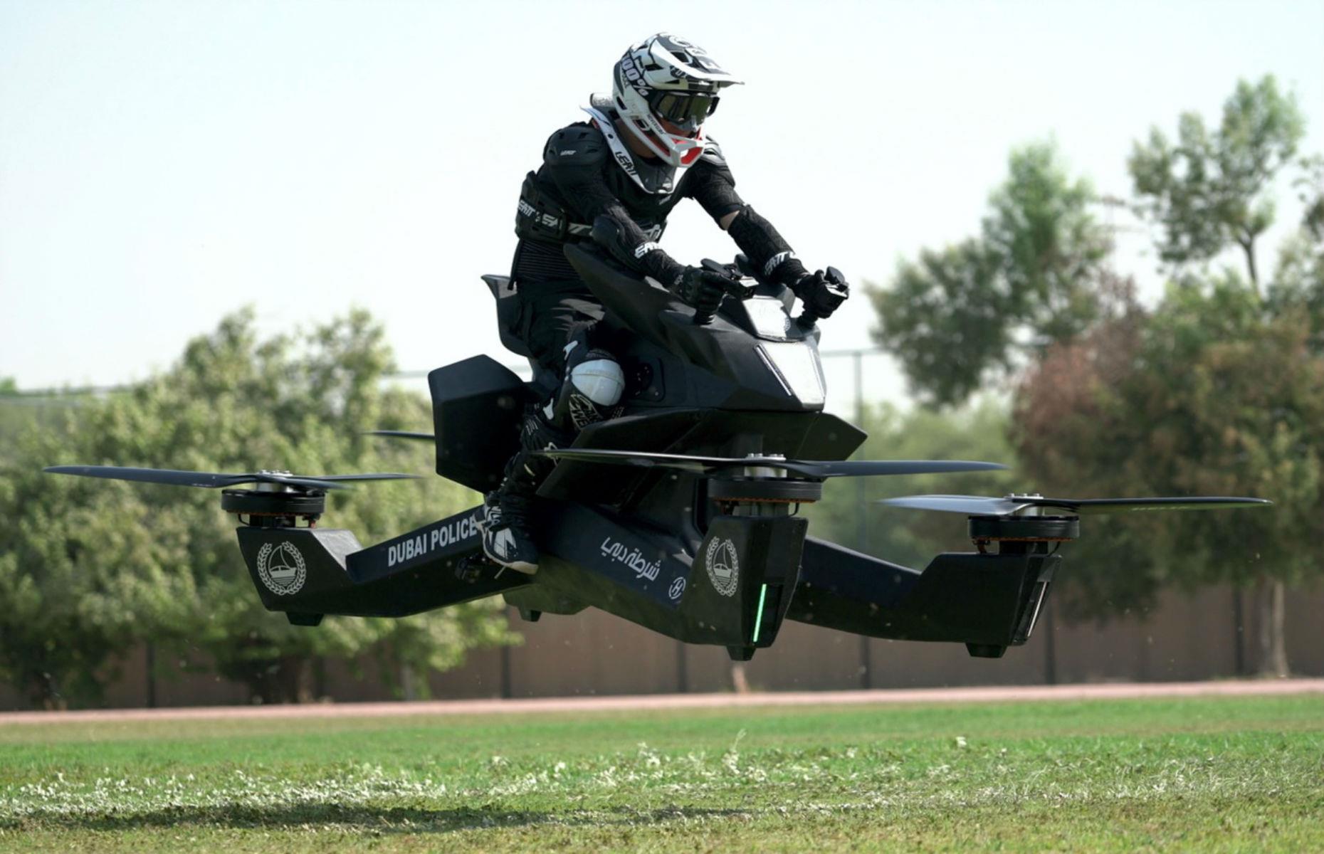 Have a Star Wars moment on a hoverbike